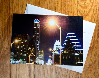 Skyline Note Card