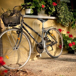 Scheda di nota di bici