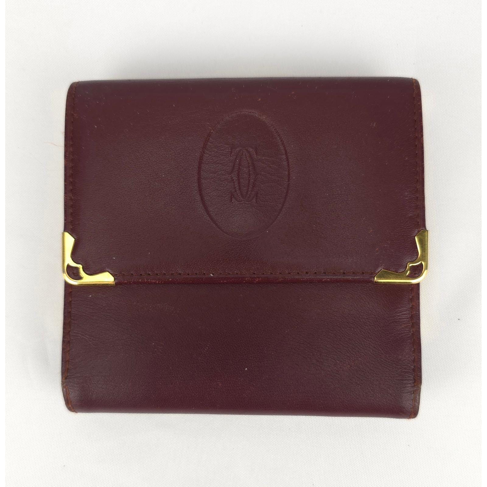 Burgundy Kisslock Wallet - Etsy display picture 1