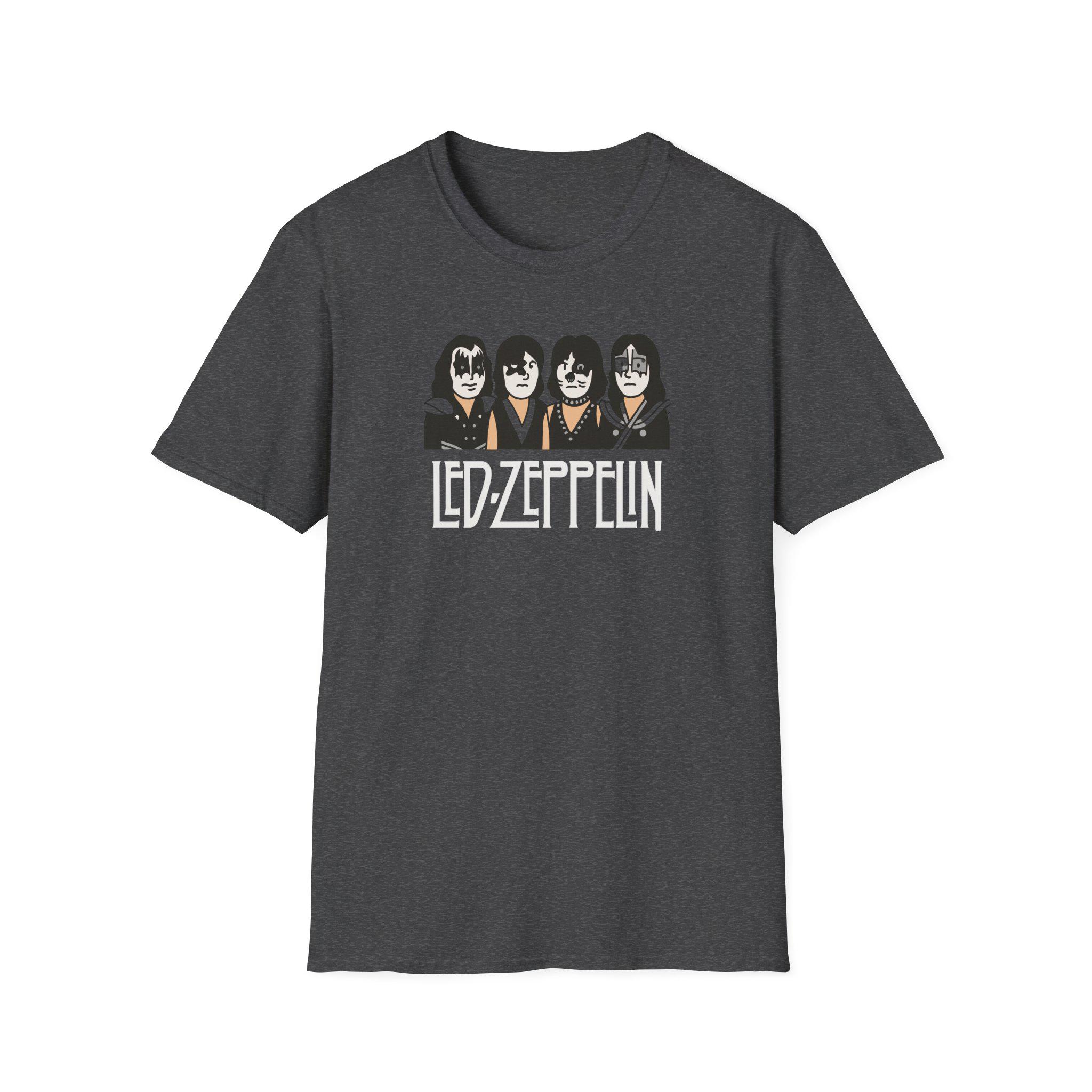 T-shirt Led Zeppelin 1 Homme - Noir - Logo de la bande T-shirt Led Zeppelin 1 Homme - Noir - Logo de la bande