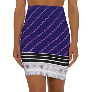 Women&#39;s Mid-Waist Pencil Skirt (AOP)