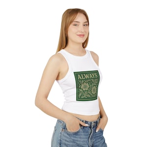 Women&#39;s Micro Rib Racer Tank Top