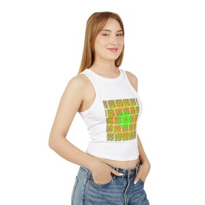 Women&#39;s Micro Rib Racer Tank Top