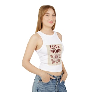 Women&#39;s Micro Rib Racer Tank Top