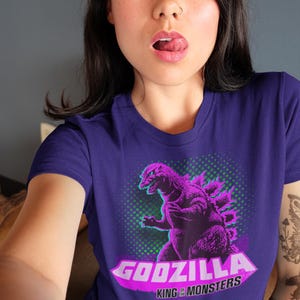 Godzilla T-Shirt, Vintage Design, Kaiju Monster Tee, Anime Fan Gift, Pop Culture Shirt