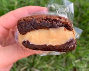 Box of 4 stuffed brownies BEST-SELLER