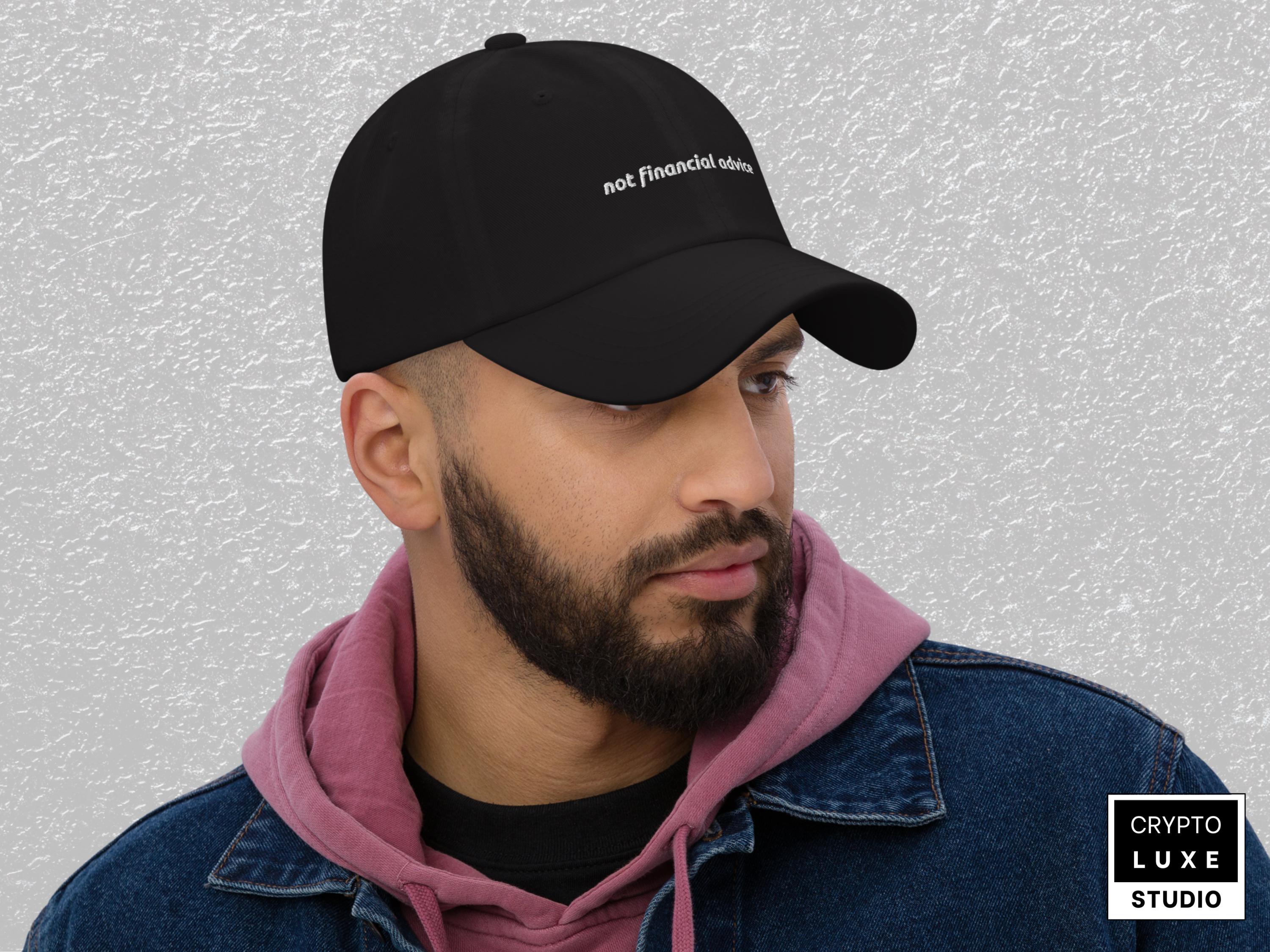 Bitcoin Not Financial Advice Dad Hat, Funny Crypto Gift for Him, Sarcastic  Bitcoin Baseball Cap, Wall Street Trader Hat Investor Banker Gift - Etsy