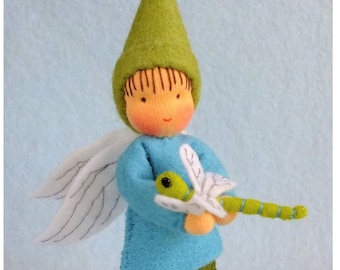 Dragonfly Boy Kit-  decoration, pattern, sewing.