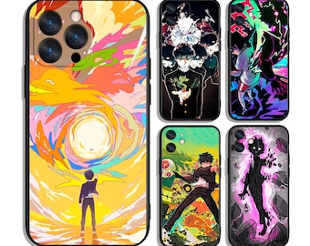 Funda Anime Power Unleashed de Silent Mind para iPhone y Samsung: protectora y elegante, compatible con la mayoría de los modelos, diseño impreso único.