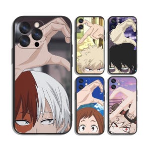 Anime Emotions Rise in Quirk-Filled World Case for iPhone & Samsung – Protective and Stylish - Fits Most Models - Unique Printed Design