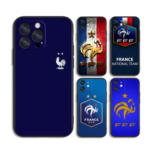 French Football Pride | Minimal National Vibe Case for iPhone & Samsung – Protective and Stylish - Fits Most Models - Unique Printed Design