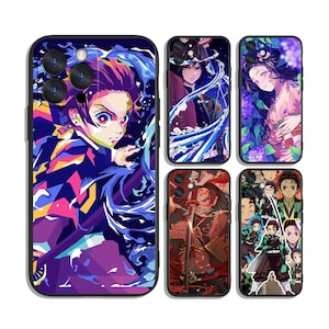 Japanese Anime Slayer&#39;s Spirit Flow Case for iPhone & Samsung – Protective and Stylish - Fits Most Models - Unique Printed Design