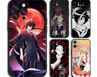 Etui z motywem detektywa mafii z anime na iPhone'a i Samsunga – ochronne i stylowe – pasuje do większości modeli – z unikalnym nadrukiem