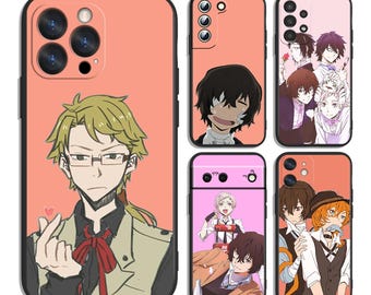 Literary Power Agency Anime Case for iPhone & Samsung - Protective and Stylish - Fits Most Models