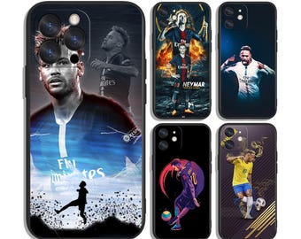 Funda con el poder de una estrella de fútbol y un espíritu de samba para iPhone y Samsung: protectora y elegante, compatible con la mayoría de los modelos, con un diseño impreso único.