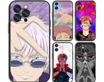 Etui Anime Cursed Power Dark Beauty na iPhone'a i Samsunga – ochronne i stylowe – pasuje do większości modeli – wyjątkowy nadruk