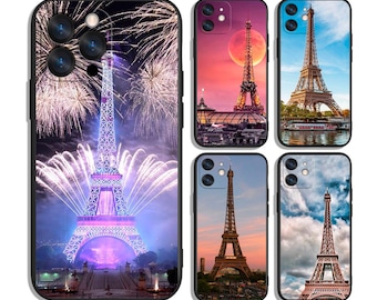 Paris Eiffel Tower city dream Case for iPhone & Samsung – Protective and Stylish - Fits Most Models - Unique Printed Design