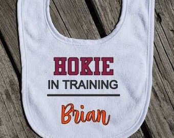 Personalized Gamecock in training Bib/South Carolina Bib/University of South Carolina Bib