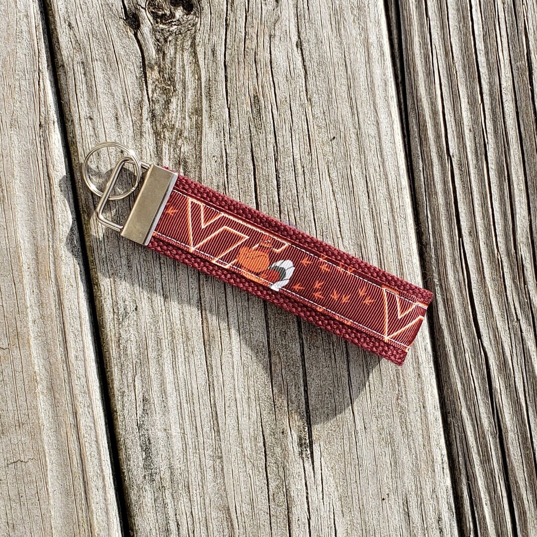 VT/ Virginia Tech Hokies Key Fob/comes With a Sticker - Etsy