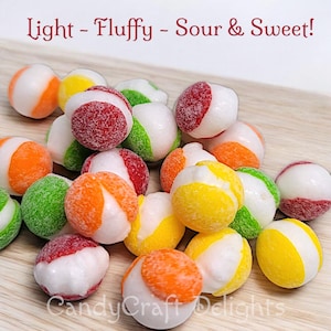 Rainbow Bites Freeze-Dried Candy-Fruit Flavor-Gourmet Candy-Party Wedding Favors