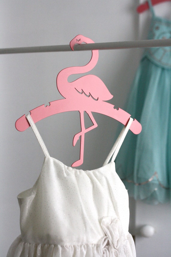 Clothes Hanger Flamingo Wall Decor Baby Hangers Kids Etsy