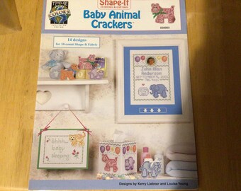 Baby Animal Crackers cross stitch (150)