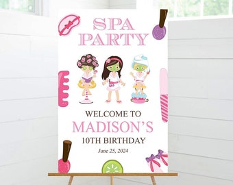 Unique Party Spa Party Banner Set – 2 Stück, Inkl. "be-you-tiful" Banner & Wimpelkette