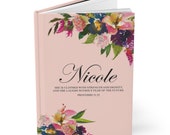 Personalized Journal Notebook, Proverbs 31, Travel Journal, Daily Notebook, Writing Journal, Dream Journal, Gift for Her Il_170x135