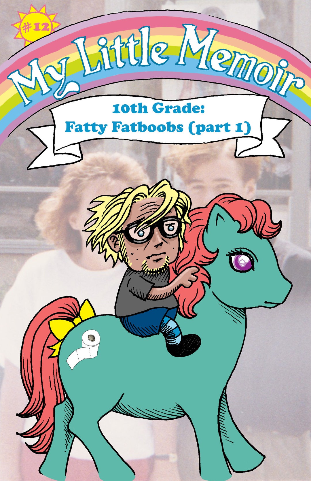 MY LITTLE MEMOIR Zine: 10th Grade fatty Fatboobs Part One - Etsy