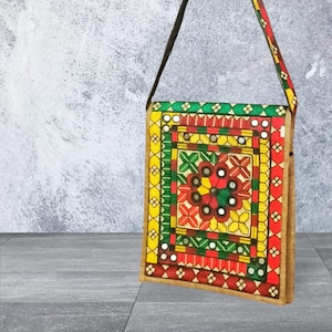 Sac fourre-tout écologique en jute Sac messager pour ordinateur portable d'école Sac brodé Macbook Pro / Air 13 / Macbook Femme Sacs de bureau