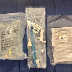 IV Bag with Tubing - 500mL