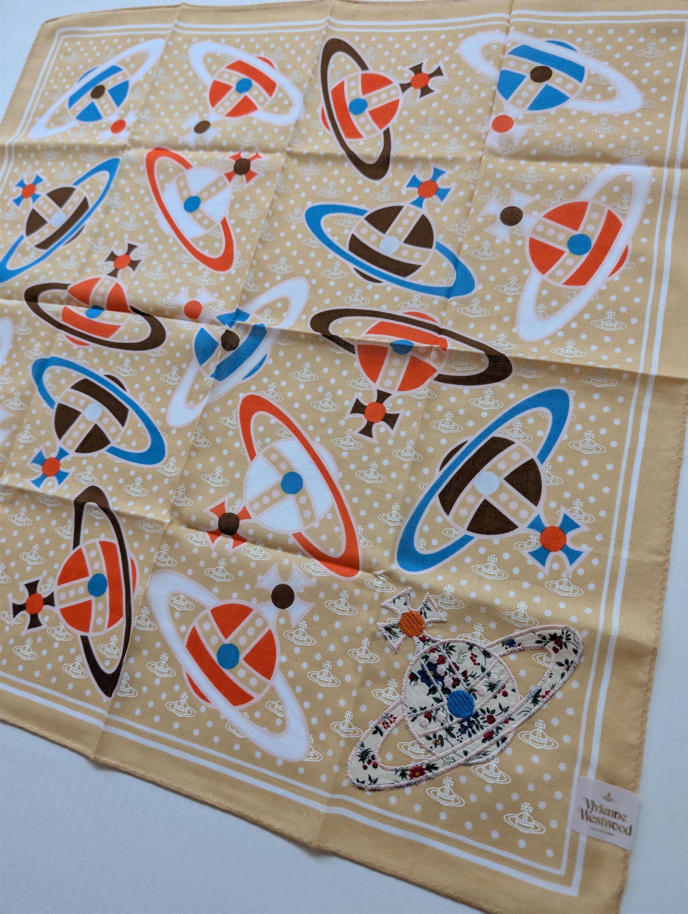 【レア】ヴィヴィアンウエストウッド バンダナ スカーフ タトゥー柄 ORB Vivienne Westwood Orb Scarf - Etsy