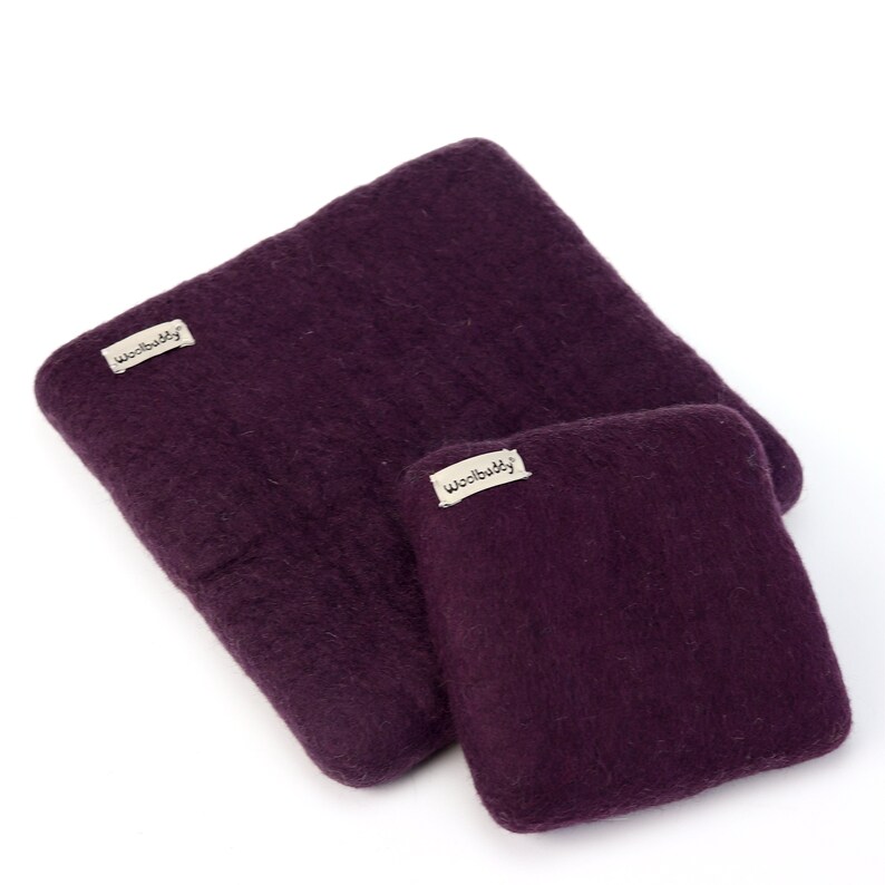 100 Natural Wool Needle Felting Mat Pure Wool Pad Etsy