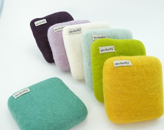 Wool Needle Felting Pad - Eco-Friendly Travel Mat (5x5x1.5 inch)