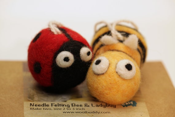 Owls Needle Felting Kit for Beginners, Needle Felting Kits Animals