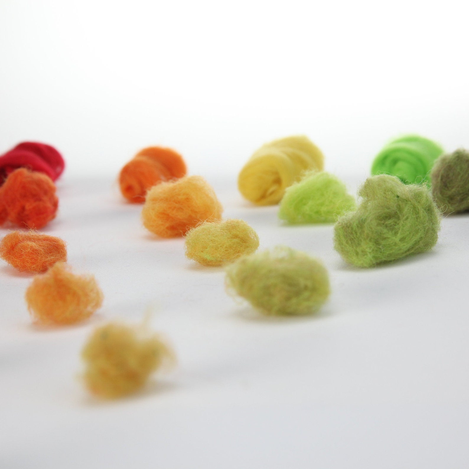 24 Colors Wool Kit Wool Roving instruction Teach You How to Etsy Canada