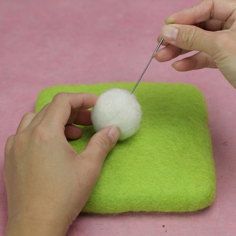 Needle Felting Cushionneedle Felting Padneedle Felting Small Etsy