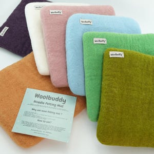 Large Wool Needle Felting Pad - 10x10 inch, Felting Mat