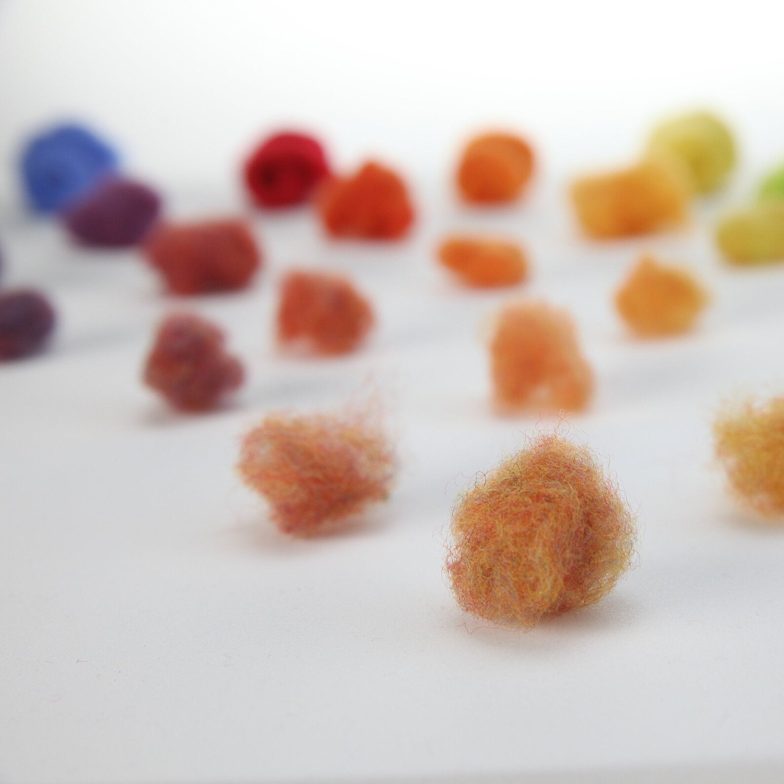 24 Colors Wool Kit Wool Roving instruction Teach You How to Etsy Canada