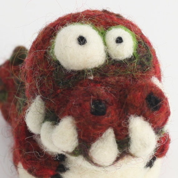 Items similar to Needle felting Dragon kit on Etsy
