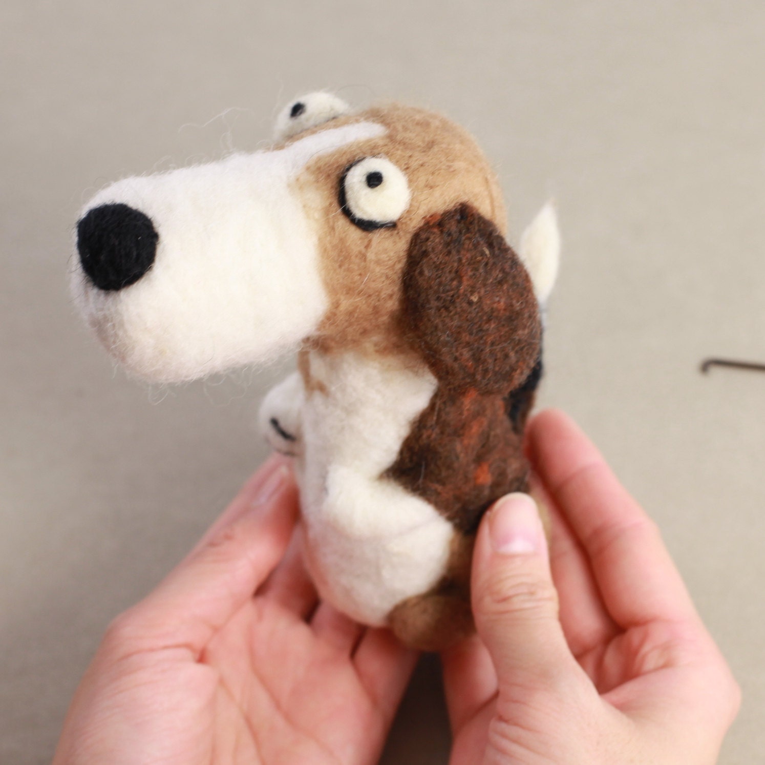 Needle felting Dog kit Etsy