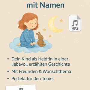 Personalized bedtime stories with DESIRED NAME