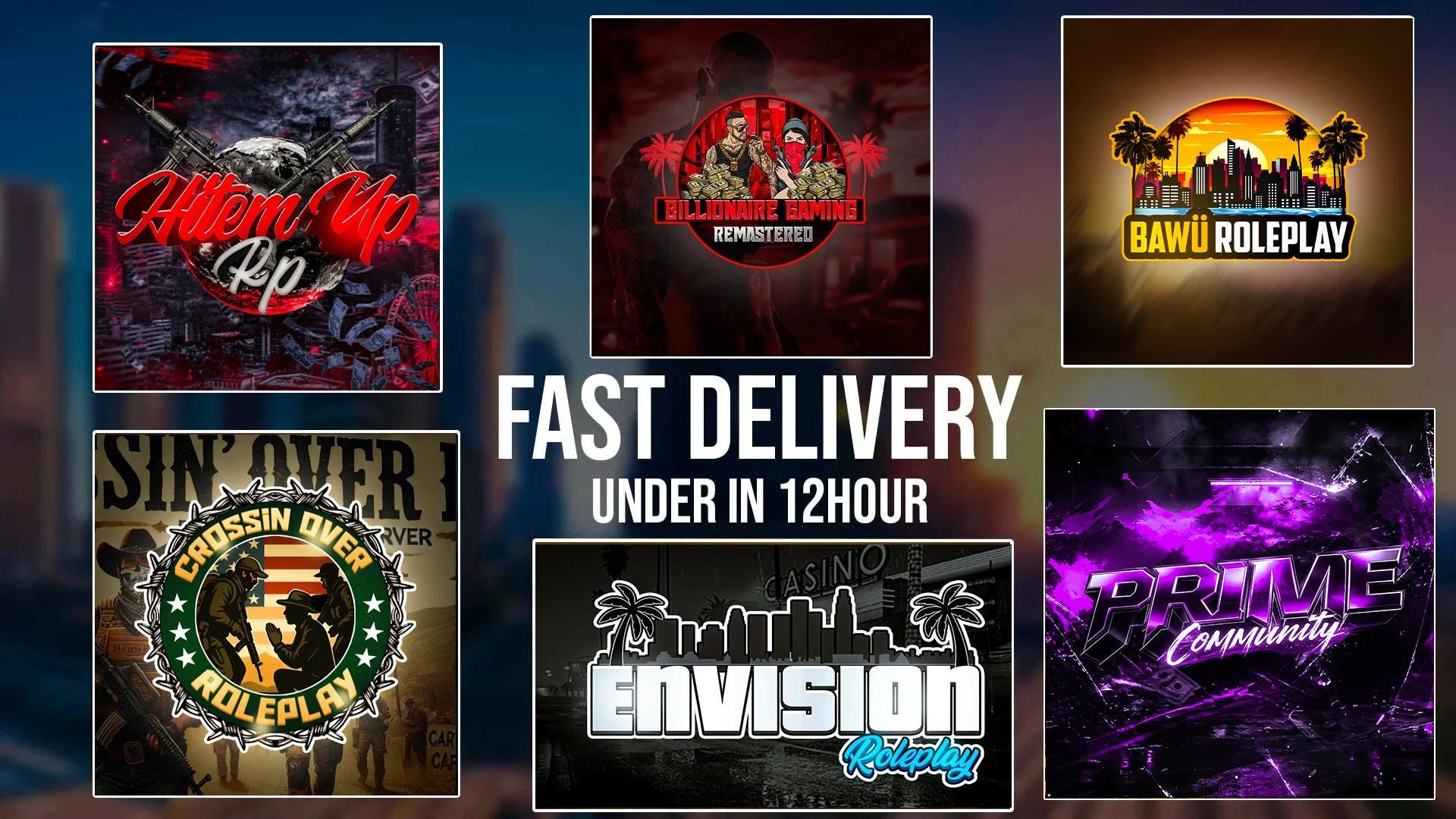Custom Rp Pic Add Custom RP Server Logo & Animated Banners | High-resolution Digital ...