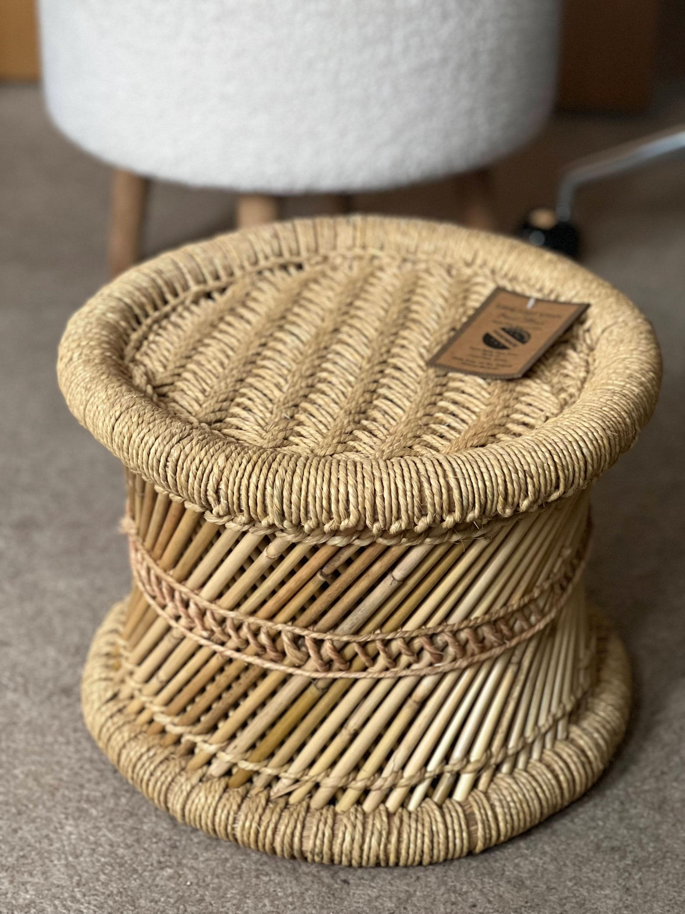 籐のスツール - Etsy 日本