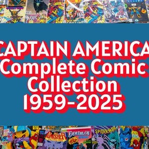 Captain America Comic Collection 1967-2025