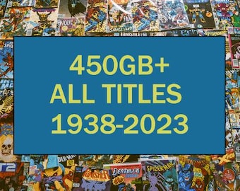 HUGE Comic Collection 450+GB (Structured Chronological Reading Order) 1938-2023