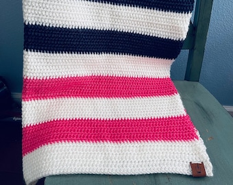 Small Boba Blanket (sweet tea) - 100% handmade crochet blanket