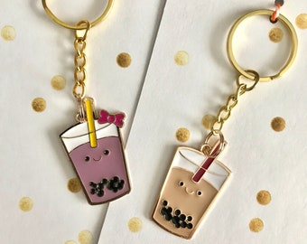 Cute Bubble Tea Keychain