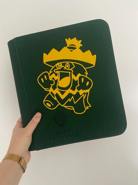 Iron-on Trading Card Binder Vinyl Line-art Stickers - Etsy