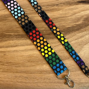 PRIDE Lanyard, LGBTQIA+ Lanyard, Portion of Proceeds Benefit GLSEN, Pride 2025